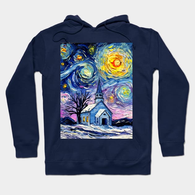 O Holy Night Hoodie by sagittariusgallery